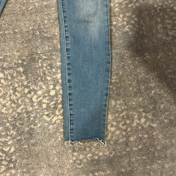 PISTOLA DISTRESSED HIGH WAIST SKINNY JEANS SIZE 27 - Picture 5 of 14